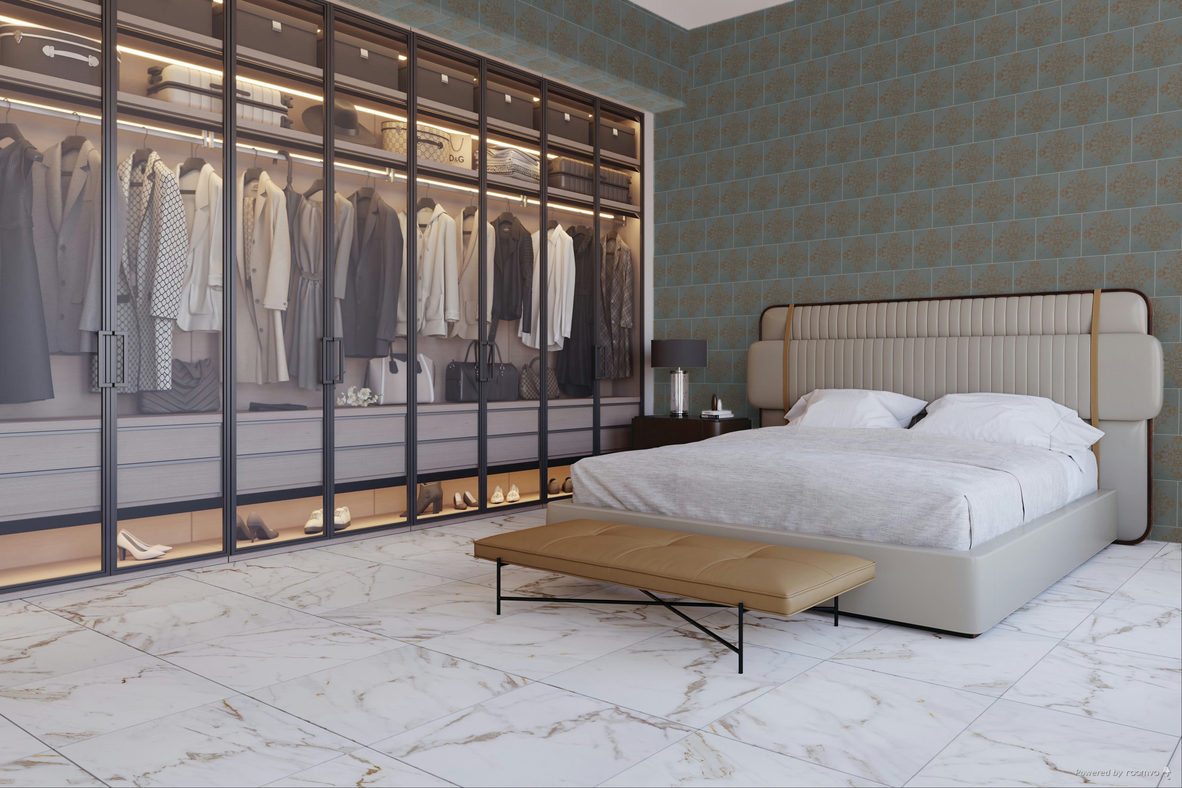 Kismet Aziza Blue Gray