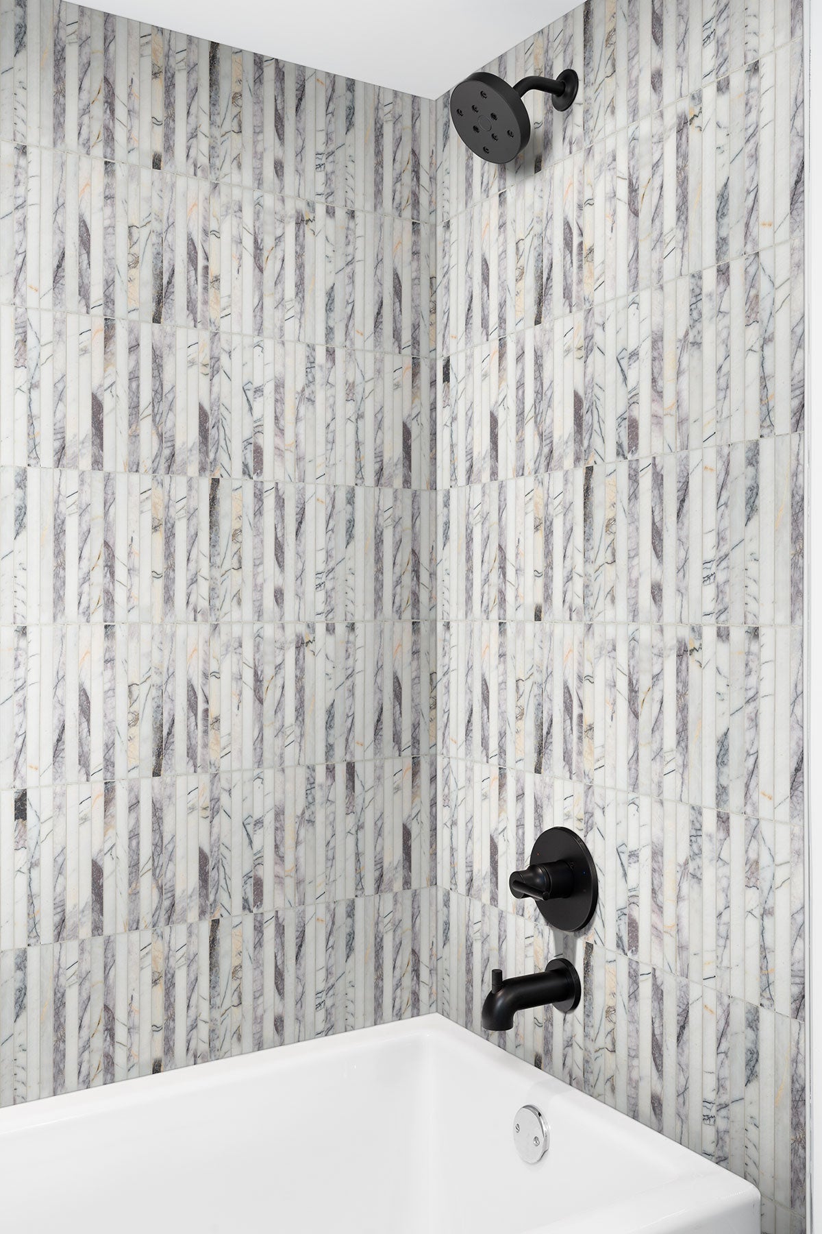 Scollopini Lilac Pattern Honed