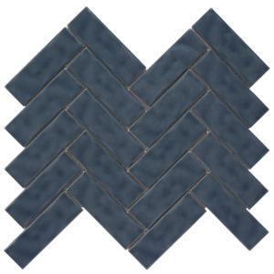 Sophia - Slate Blue Herringbone TRBC4003