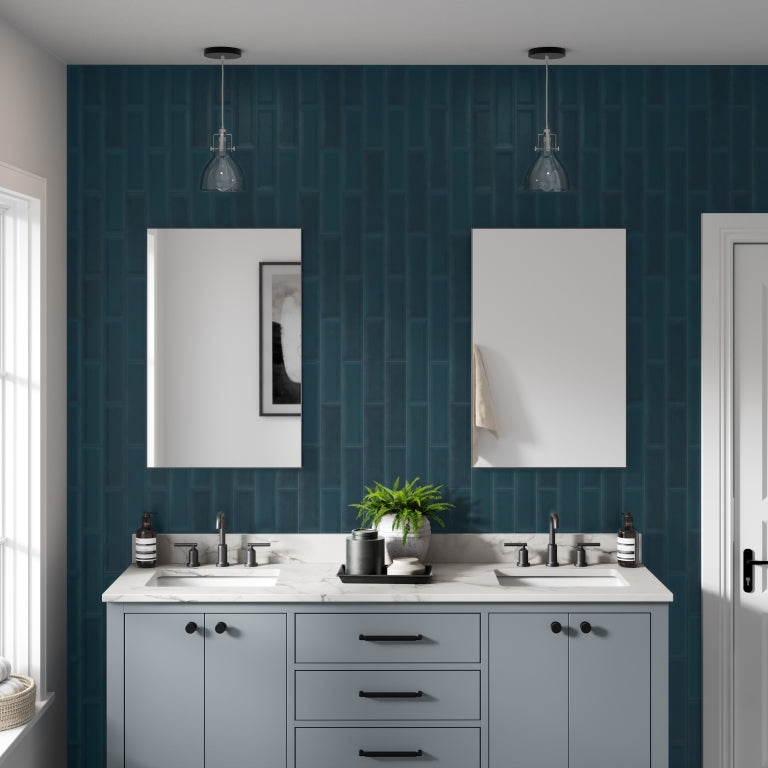 Raku - Blue Matte - Emser