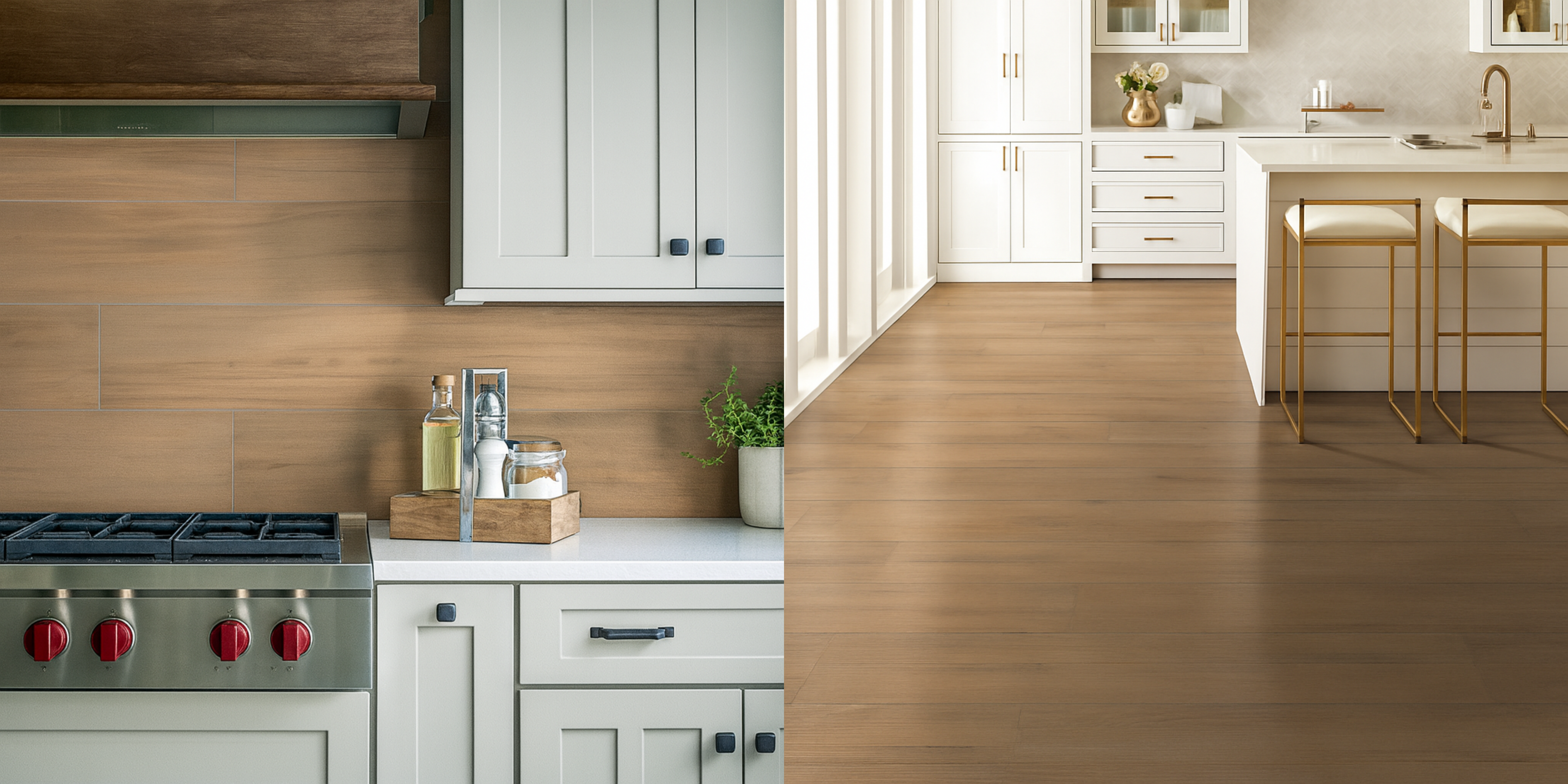 How to Combine Tiles and Wood Flooring Seamlessly | Home Vision Studio, image size:3780x1890