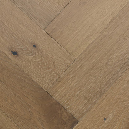 Spanish Herringbone Coastal Fog