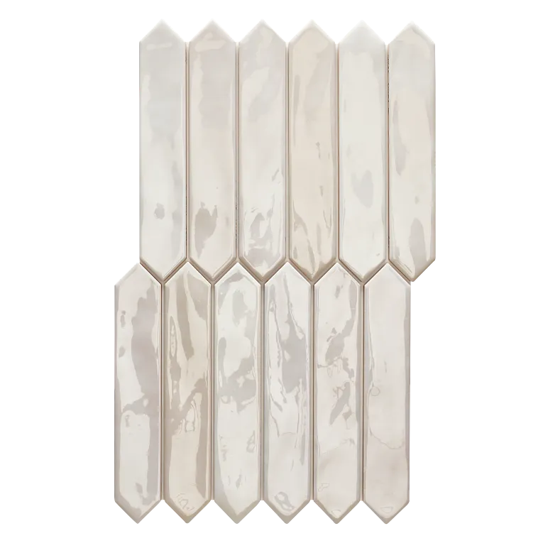 Spark - Ivory - Glossy	Arizona Tile	Picket 1-3/4" x 9-3/4"