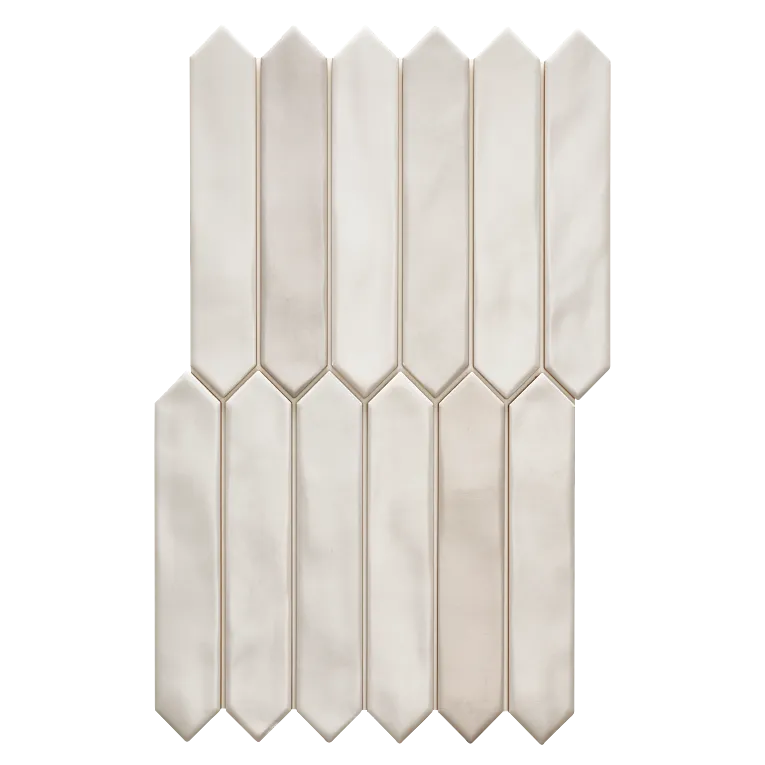 Spark - White -  Glossy Arizona Tile