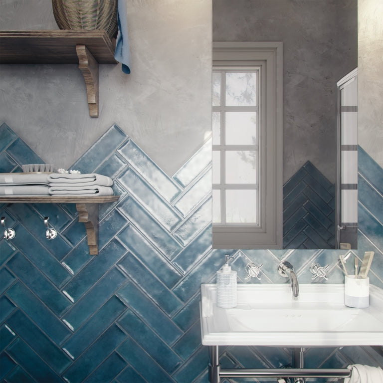 Raku - Blue Glossy - Emser