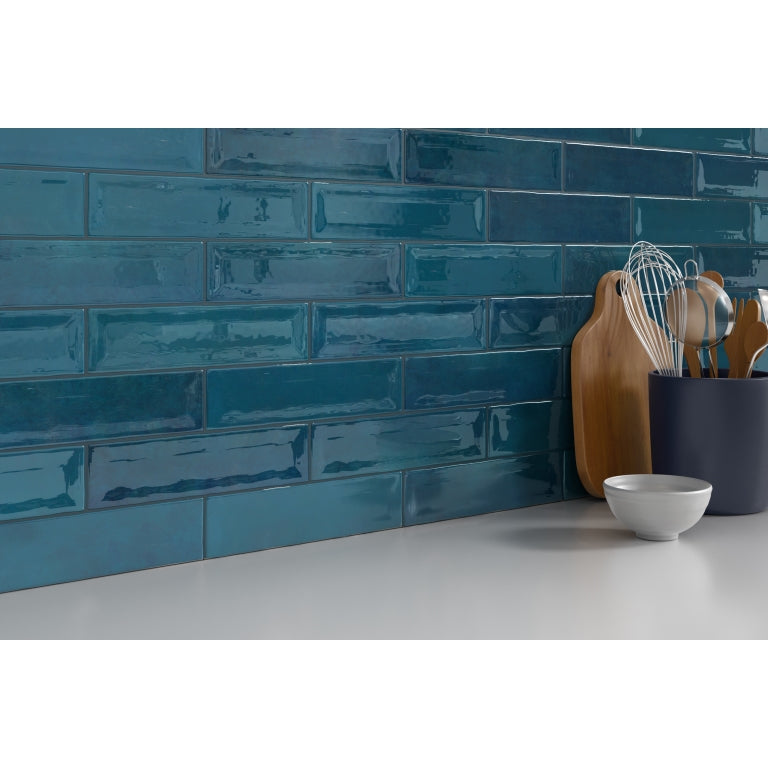 Raku - Blue Glossy - Emser
