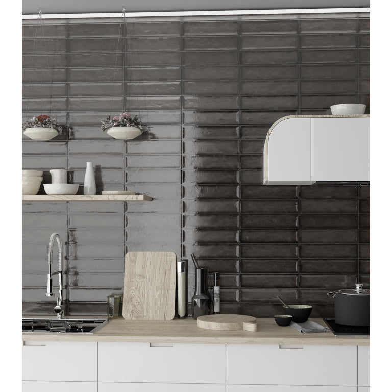 Raku - Charcoal Glossy - Emser