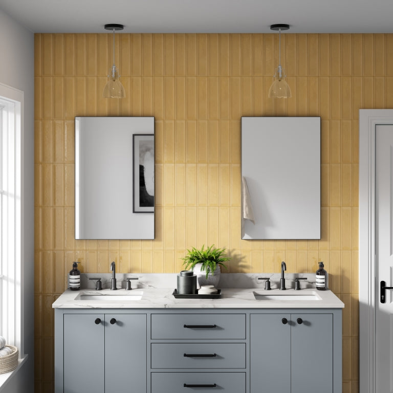 Raku -Mustard Glossy - Emser