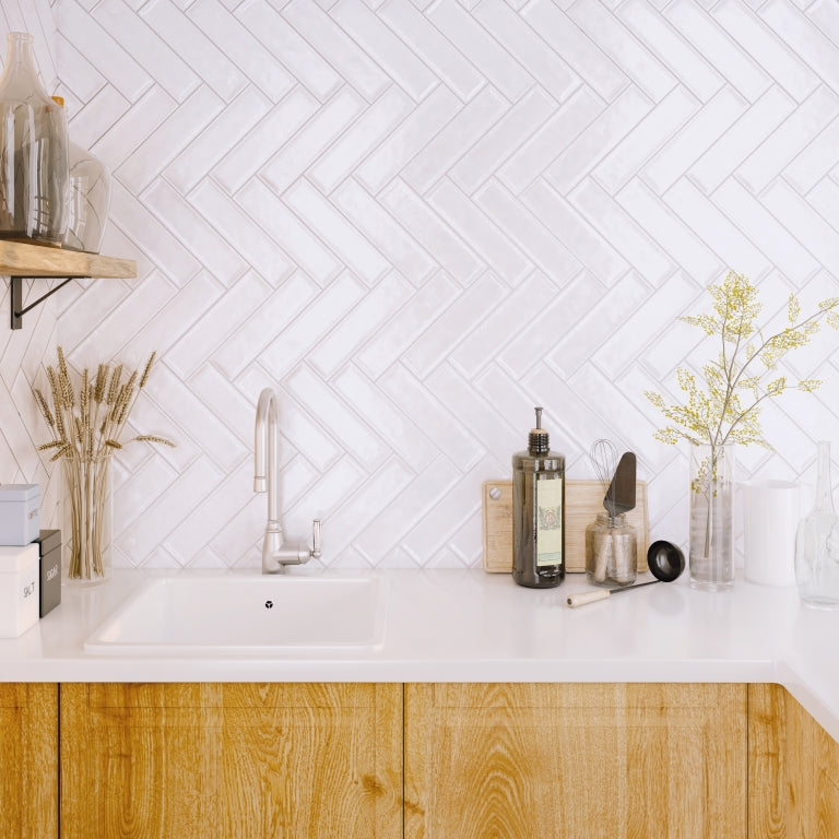 Raku - White Glossy- Emser